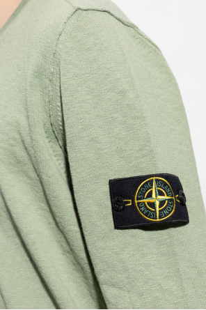 Stone Island Embroidered Tiger Loose T-Shirt