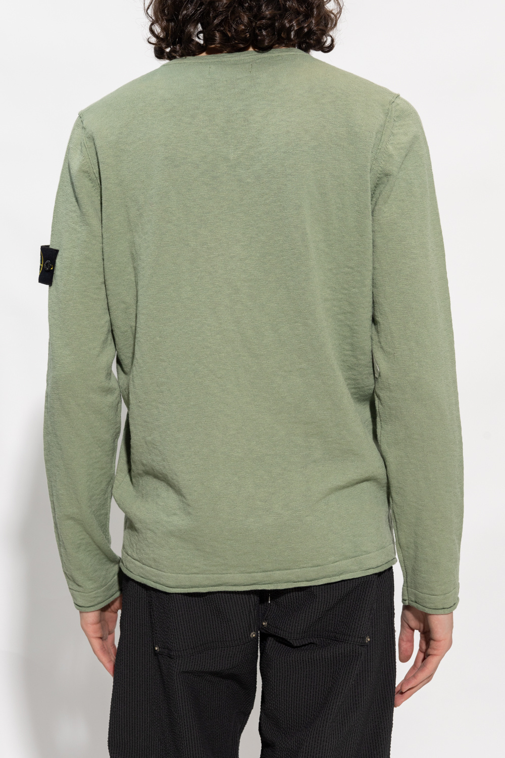 Stone Island Topman classic hoodie in grey