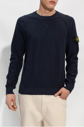 Stone Island long-sleeve relaxed-fit shirt