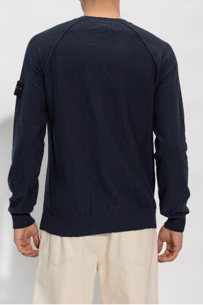 Stone Island long-sleeve relaxed-fit shirt