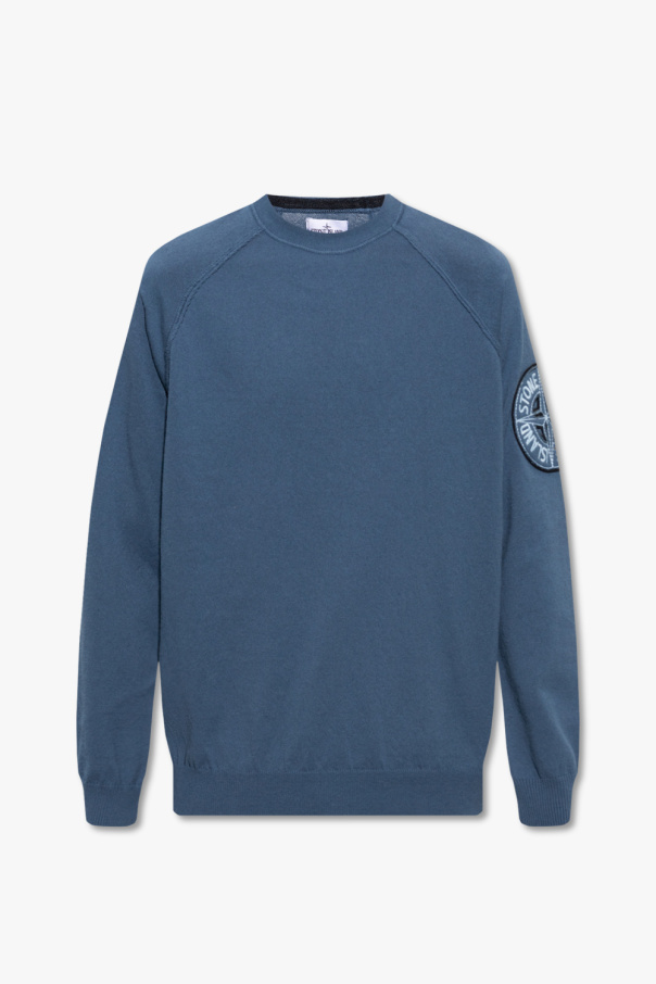 Stone Island bell sleeve fitted sweater