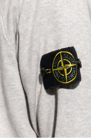 Stone Island Reversible sweatshirt with logo
