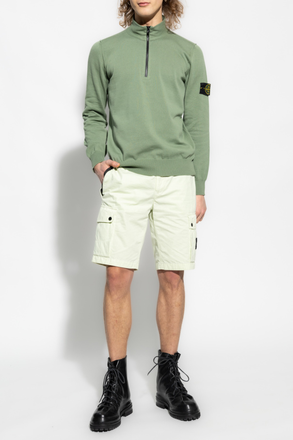 Stone Island The cool feel of a linen overshirt with the versatility of a zip up jacket