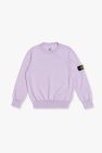 Stone Island Kids PURPLE Sweater with logo