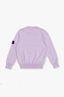 Stone Island Kids PURPLE Sweater with logo