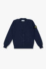 Stone Island Junior Cardigan with logo