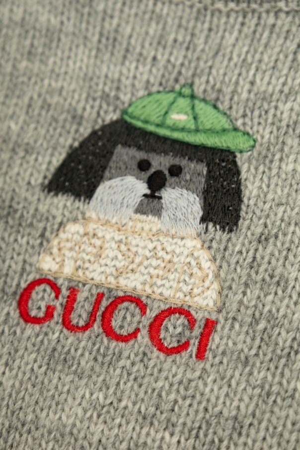 Gucci Kids Turtleneck with logo