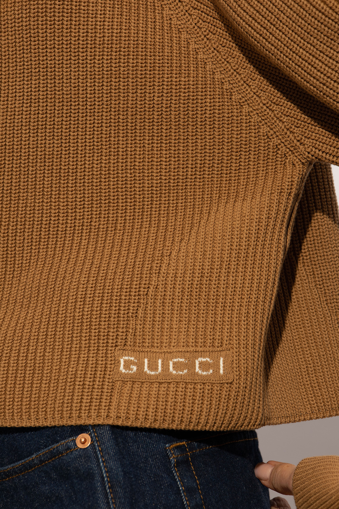 Gucci Short cardigan in cotton