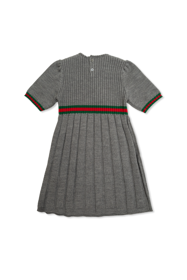 Gucci Kids Wełniana sukienka