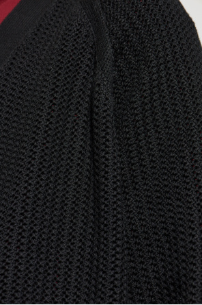 Gucci Cardigan with distinctive 'Web' belt