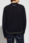 Gucci NAVY BLUE Cardigan with logo