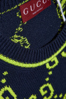 Gucci NAVY BLUE Sweater with logo