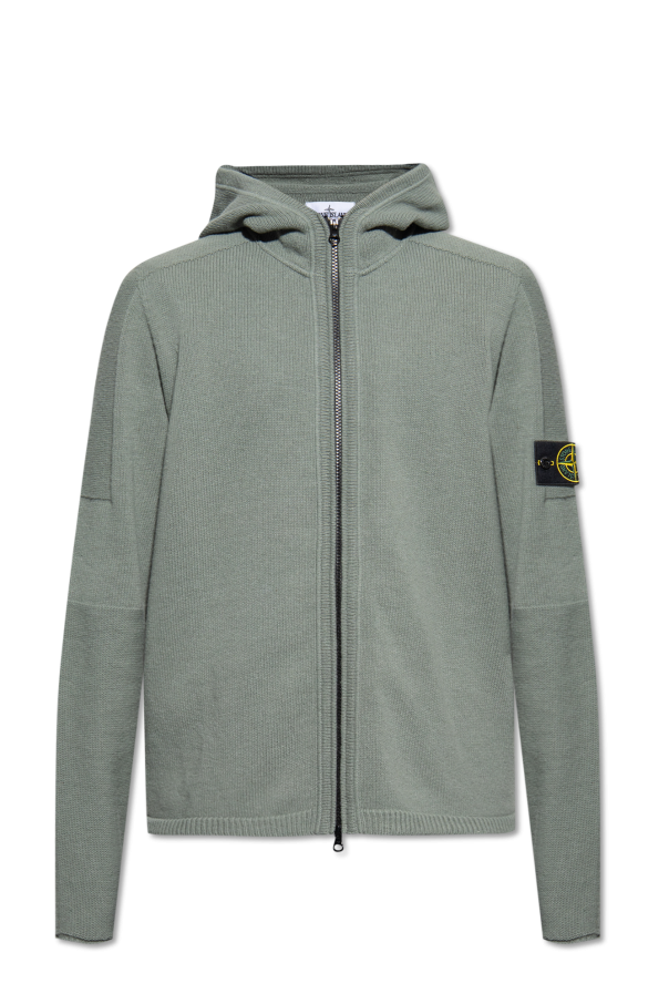 Stone Island Hooded front sweater