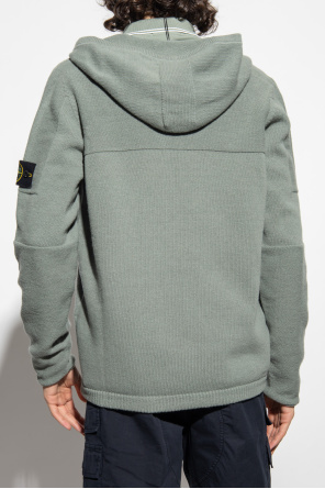 Stone Island Hooded front sweater