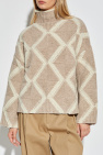 Bottega Veneta beige Wool turtleneck