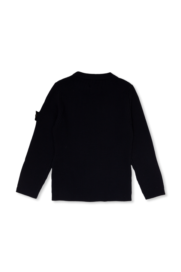 Stone Island Kids ngermodell Sweater with logo