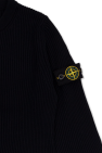 Stone Island Kids NAVY BLUE Sweater with logo