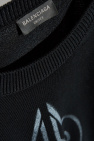 Balenciaga BLACK Sweater with logo
