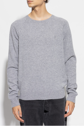 Saint Laurent Cashmere sweater with a round neckline