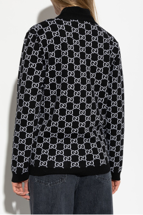 Gucci Reversible cardigan with GG pattern