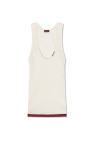 Gucci cream Sleeveless Top