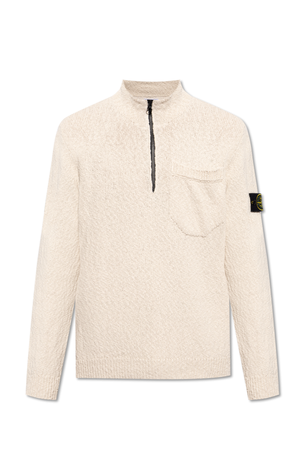 Sweater with standing collar od Stone Island