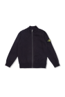 Stone Island Junior Cardigan with logo