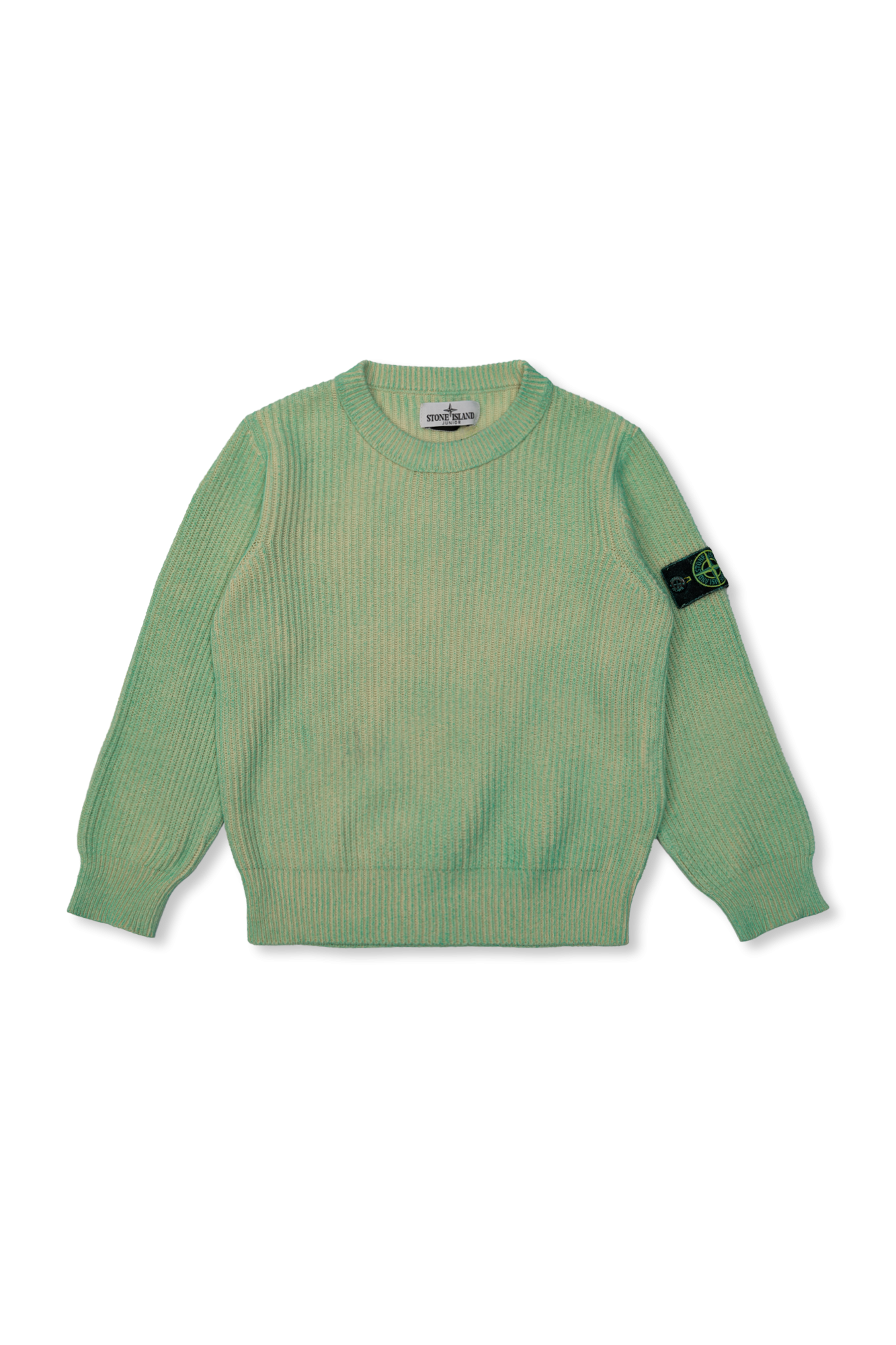 zipped high neck sweater Lyle & Scott Green Striped Collar Polo Shirt