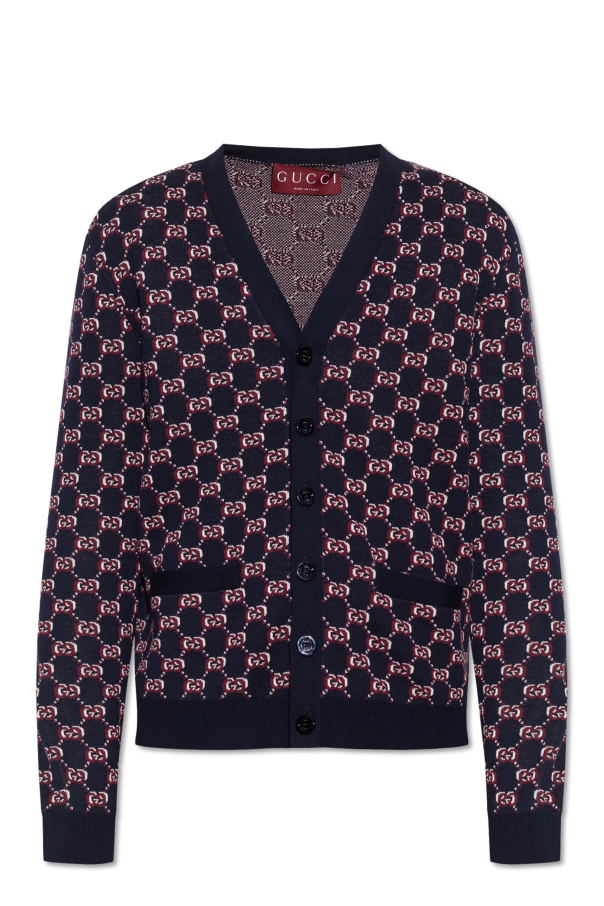 Gucci Cardigan with GG pattern