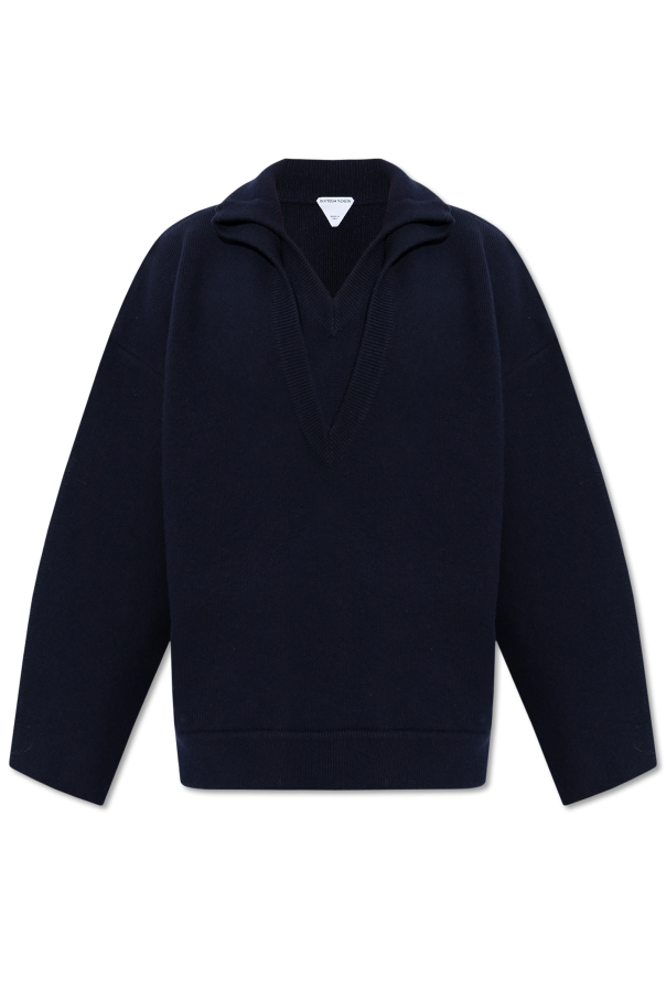 Bottega Veneta Wool jumper with V-neck