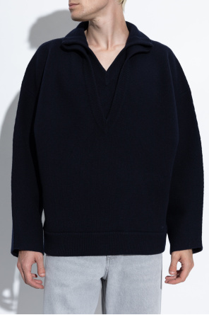 Bottega Veneta Wool jumper with V-neck