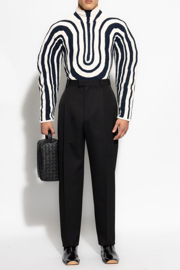 Bottega Veneta Patterned Turtleneck