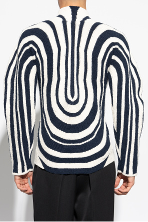 Bottega Veneta Patterned Turtleneck