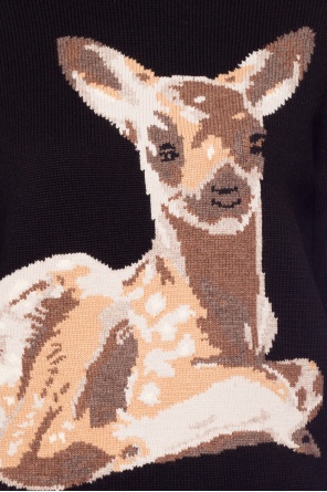 Burberry Animal motif sweater