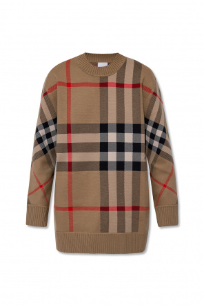 Burberry fine-knit stripe-pattern jumper
