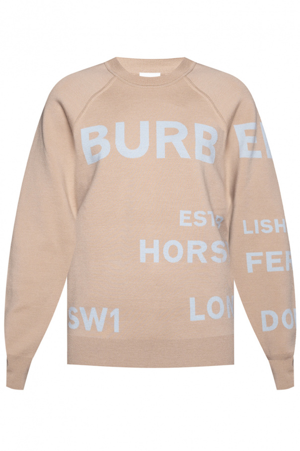 Burberry Wool sweater with logo