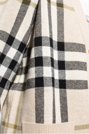 Burberry Checked cardigan