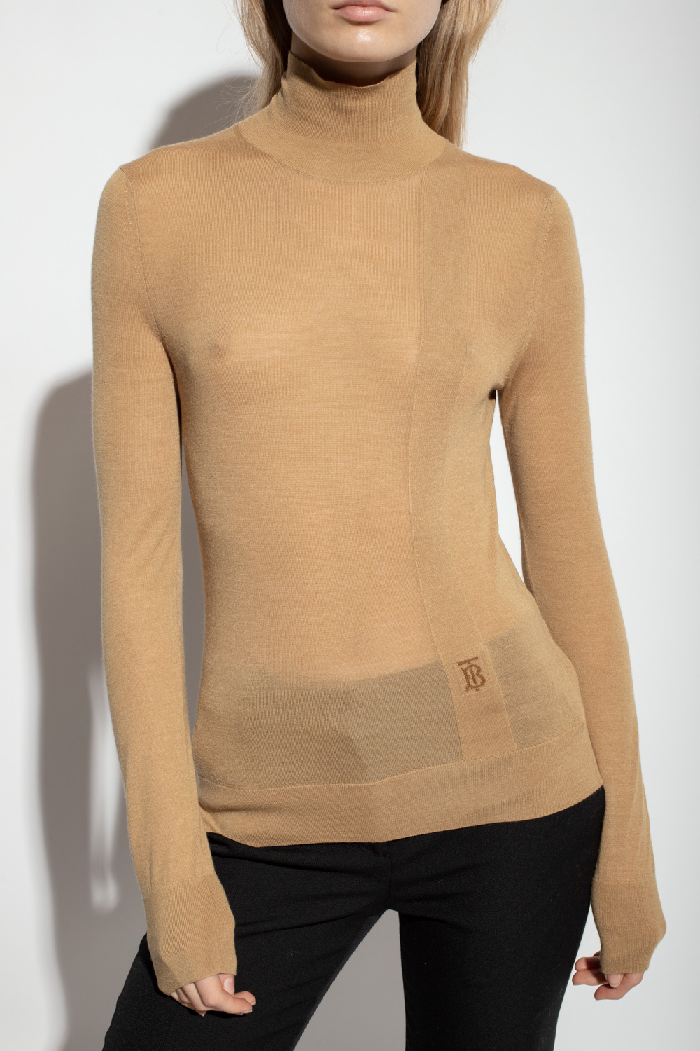 Burberry ‘Marena’ wool turtleneck sweater