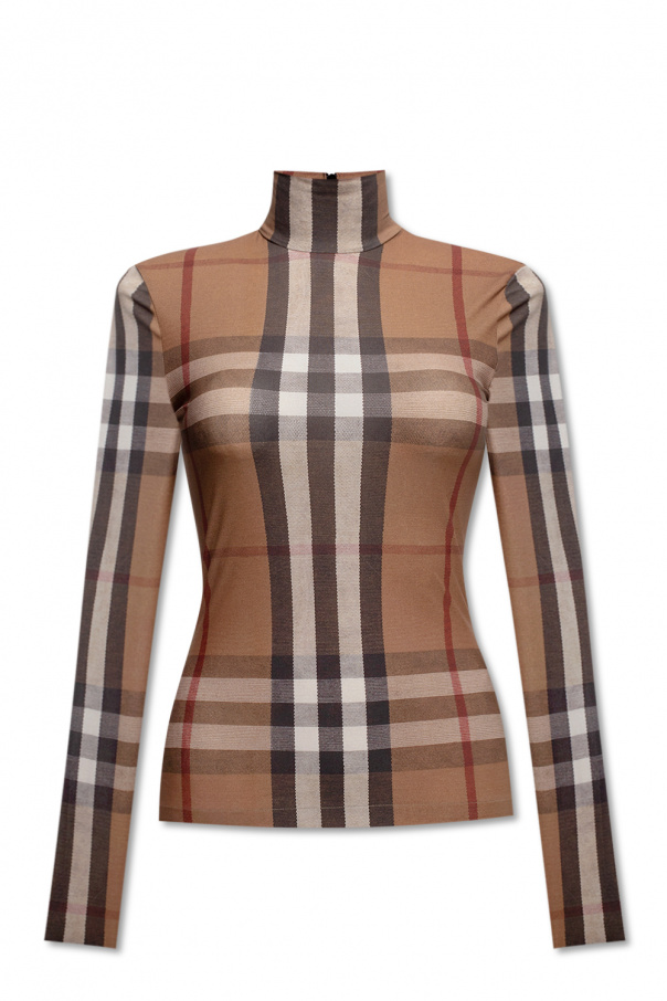 Burberry ‘Emery’ patterned turtleneck top