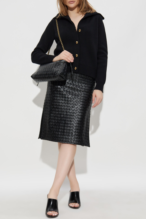 Bottega Veneta Wełniany kardigan