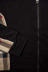 Burberry Kids Hoodie with check motif