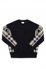 Burberry Kids Checked sweatshirt