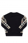 Burberry Kids Checked sweatshirt