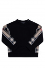 Burberry Kids Checked sweatshirt