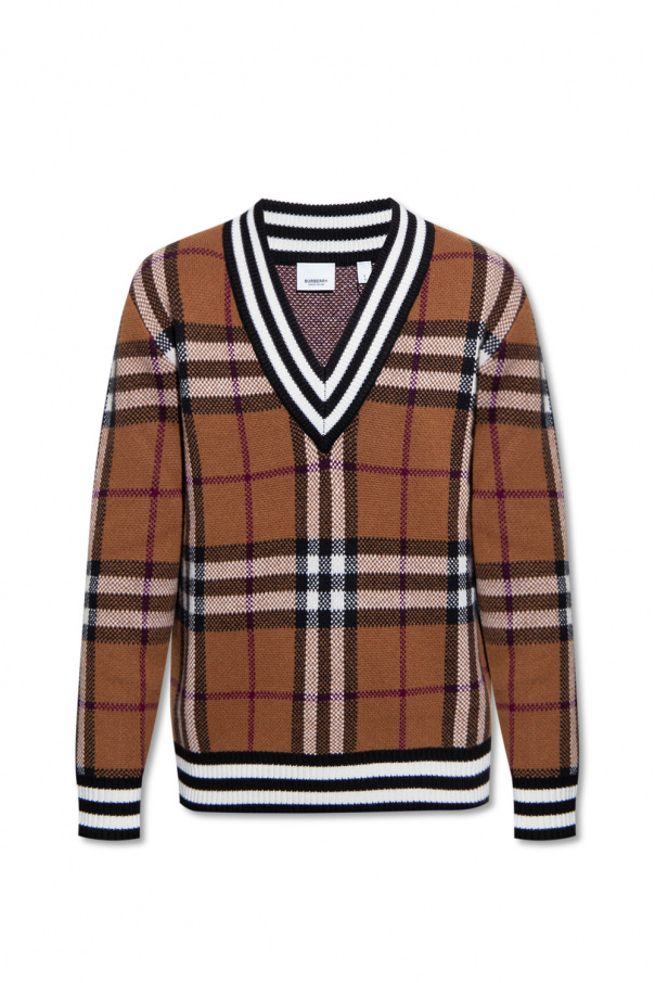 Burberry ‘Maloney’ patterned sweater