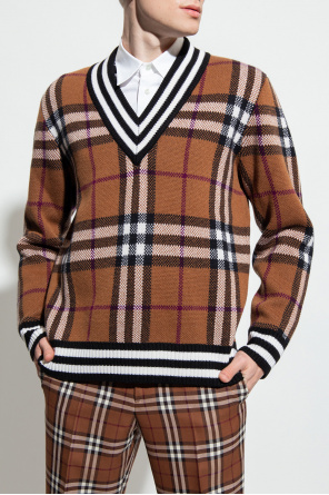 Burberry ‘Maloney’ patterned sweater