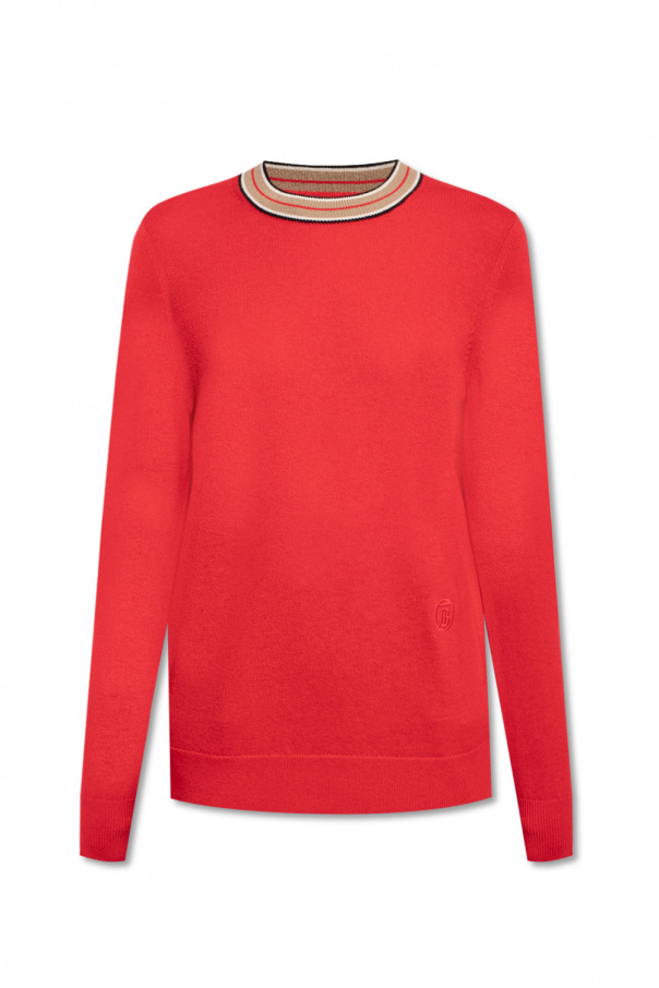 burberry Brown ‘Tilda’ cashmere sweater