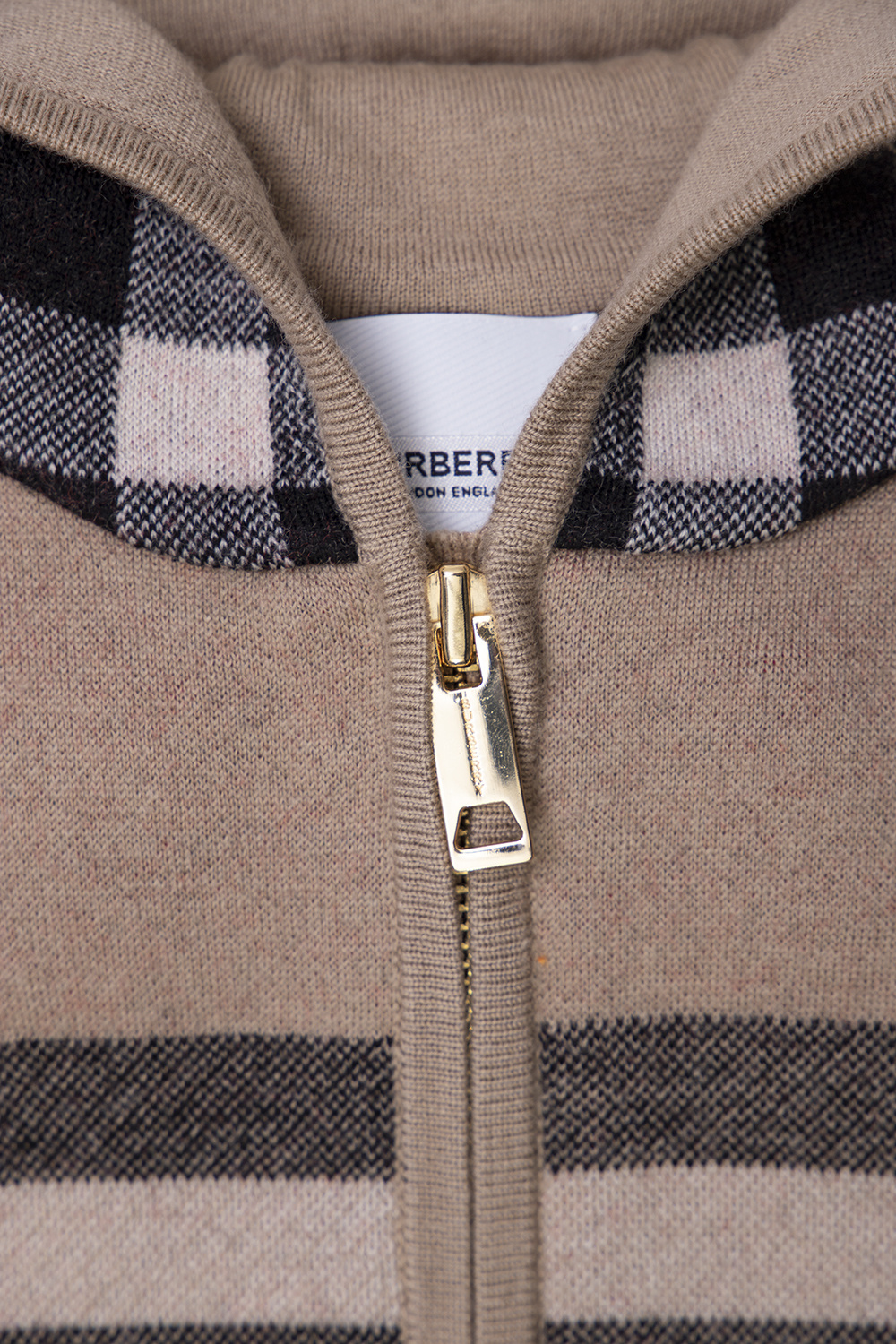 Burberry Kids Hooded cardigan