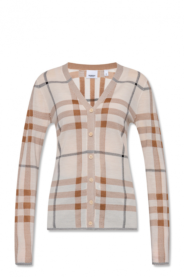 Burberry Patterned cardigan