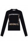 burberry fonc Sweater with logo